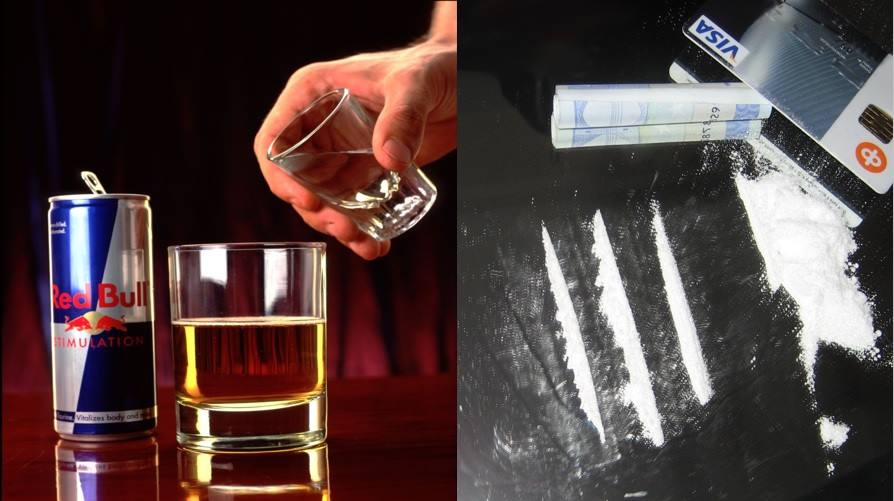 Vodka & Red Bull Has Same Effect On Brain As Cocaine!