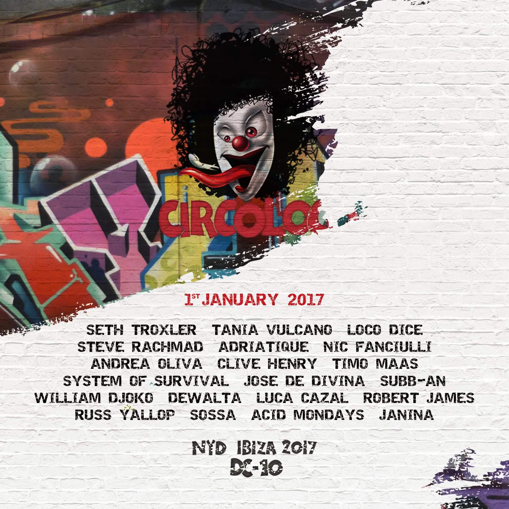 circo loco NYE