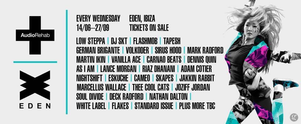 Audio Rehab Eden tickets 2017 