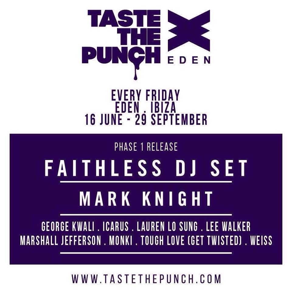 Taste The Punch Ibiza 2017 Tickets