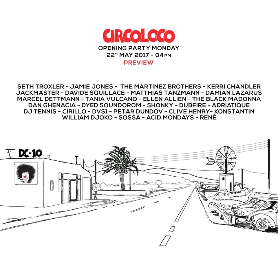 Circoloco Opening Party 2017 tickets