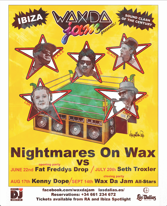 Las Dalias Ibiza 2017 Tickets Nightmares On Wax