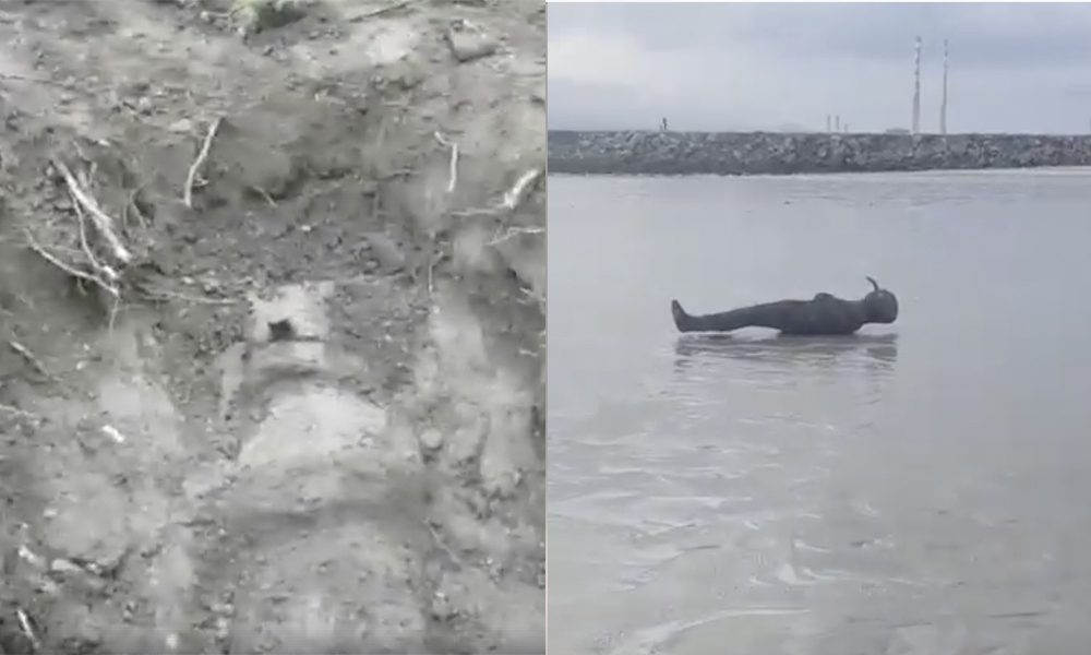 An Ancient Claptone Tomb Was Discovered In Ireland On Tue, Went Missing & Was Discovered Washed Up On A Beach Today!!
