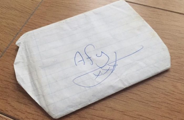 Can You Help Us Deliver This 16 Year Old Letter Written In Ibiza?