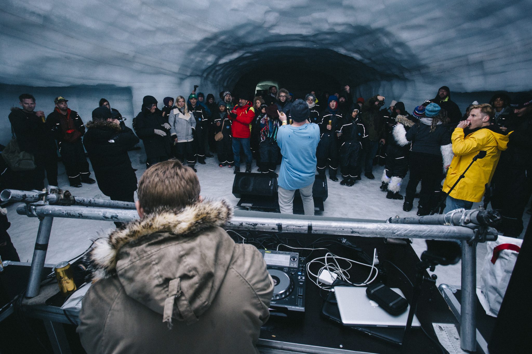 Where Can You Rave In A Glacier, Dance In A Lava Tunnel And Party In A Geothermal Pool?