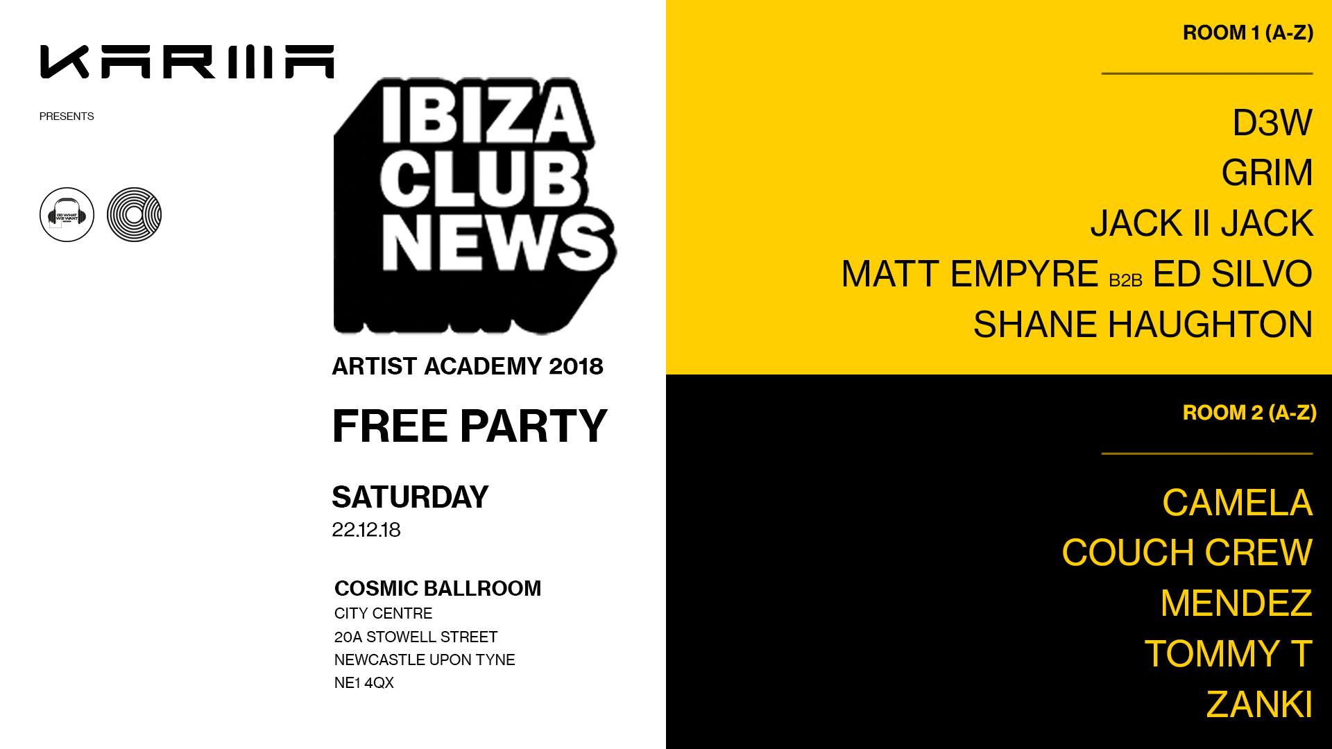 Ibiza Club News Artist Academy Celebrate With Free Party In Newcastle