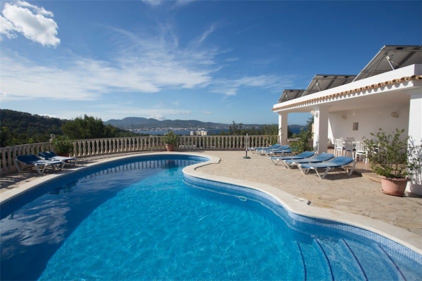 Spectacular Views Of San Antonio & Room For 10 People! Villa Tunicu