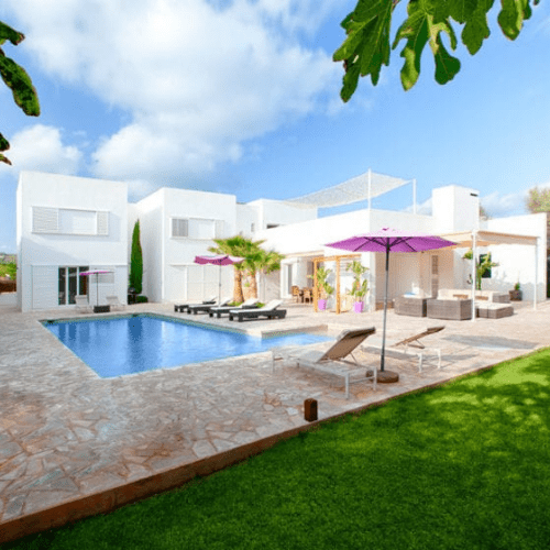 Spectacular Villa For Up To 10 People Just Minute From Playa d’en Bossa! Villa Patxi